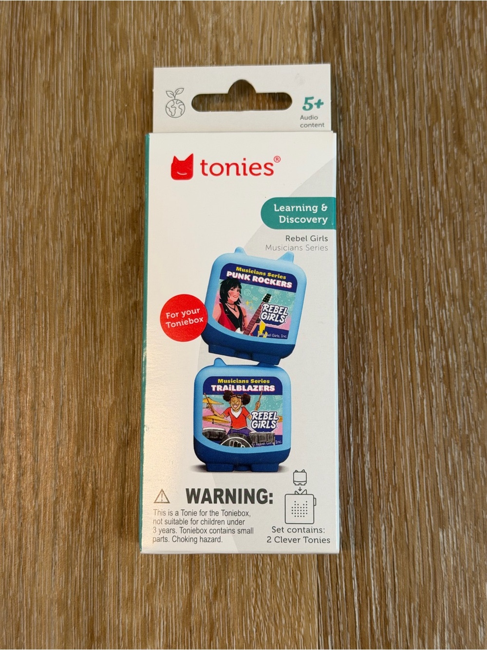 Tonies Rebel Girls Learning & Discovery Blue Tonie Pack - 2 Pack